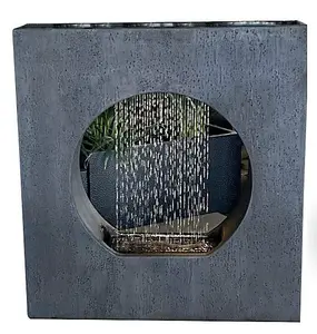 Aqua Creations Dawn Fountain Mains Plugin Powered Water Feature with Protective Cover