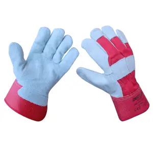 Dekton Rigger Glove, Red/White, One Size Fits All, Cat11, En388