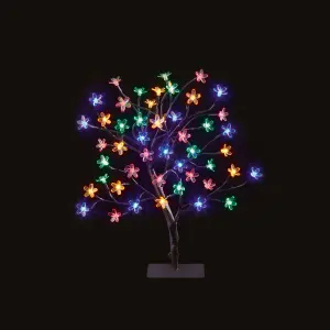 1ft Multicolour LED Pre-lit Christmas berry tree