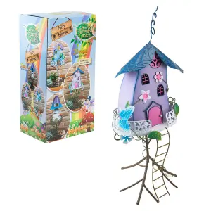 Enchanted Butterfly Fairy House - Metal Garden Ornament