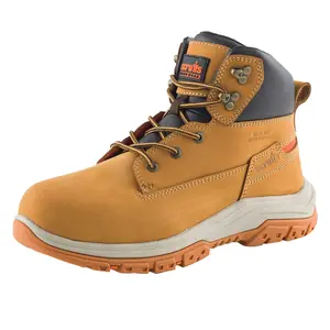 Scruffs Mens Ridge Leather Safety Boots Tan (7 UK)