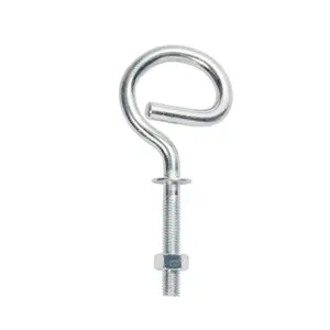 Diall White Steel Single Hook (H)68mm (W)110mm