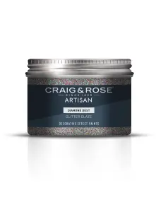 Craig & Rose Artisan Glitter Glaze Starlight Silver 750ml