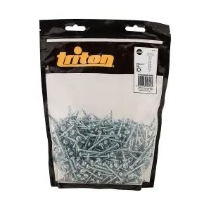 Triton Zinc Pocket-Hole Screws Washer Head Coarse - P/HC 8 x 1" 500pk