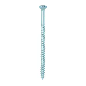 TIMCO Solo Countersunk Silver Woodscrews - 5.0 x 90 (100pcs)