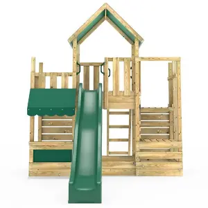 Rebo Modular Wooden Climbing Frame Adventure Playset - M22 Shop