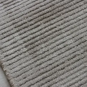 Smoke Plain Modern Handmade Easy to Clean Rug for Living Room and Bedroom-200cm X 300cm