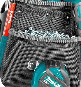 Makita E-15207 3 Pocket Screw Nails Fixings Tool Belt Holder Pouch Strap System