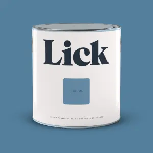 Lick Blue 05 Eggshell Emulsion paint, 2.5L