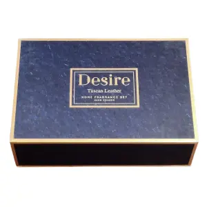 Tuscan Leather Jar Candle & Reed Diffuser Gift Set