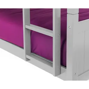 Wyncote Single (3') Standard Bunk Bed Dove Grey