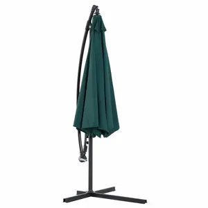 Oakland 300cm Cantilever Parasol Green