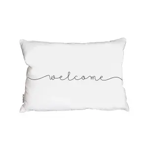 Text Welcome (Cushion) / 30cm x 45cm