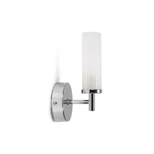 ValueLights Canya Silver Bathroom Wall Light