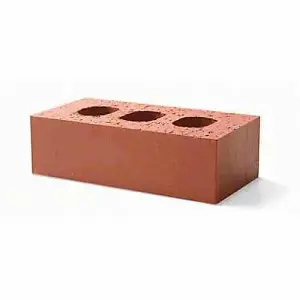 Class B Engineering Brick Smooth Red Perforated 65mm (x260 Bricks)