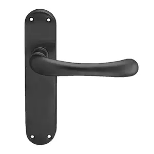 Ibra Latch Door Handle (Set of 2) Matt Black