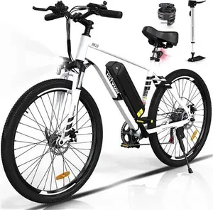 (HITWAY Electric Bike,26" Ebikes, Up 90km Fold Bike Citybike MT Bicycle) HITWAY