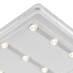 Luminosa Stratus Recessed Panel Light 4000K 40W White Paint & Opal Polycarbonate