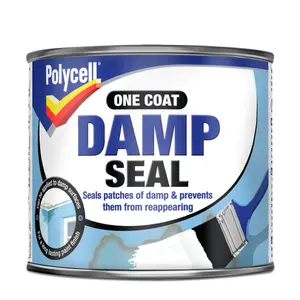 Polycell One Coat Damp Seal White Solvent-based General-purpose Sealant, 500ml