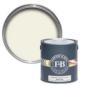 Farrow & Ball Dead Flat Mixed Colour 239 Wimborne White 2.5 Litre