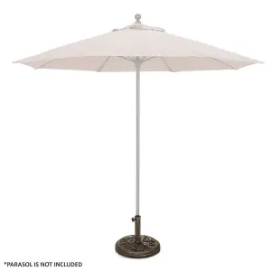 9KG Garden Parasol Round Base Rose