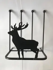 2 Pair Boot Rack - Stag - Steel - L30.4 x W38 x H48.3 cm