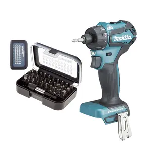 Makita DDF083Z 18v LXT Li-ion 6.35mm Drill Driver Cordless 1/4" Hex + 30PC SET