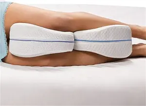 JML Contour Legacy Leg Pillow - White | Robert Dyas