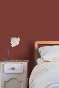 Leyland Trade Vinyl Soft Sheen Walls & Ceilings Emulsion Paint Brown Red (RAL 3011) - 5L