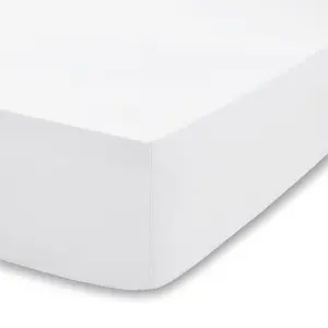 Bianca 200 Thread Count Temperature Controlling TENCEL™ Lyocell Fitted Sheet White