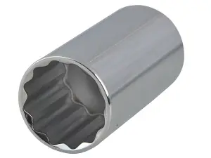 Expert Bi-Hexagon Deep Socket 1/2in Drive 22mm