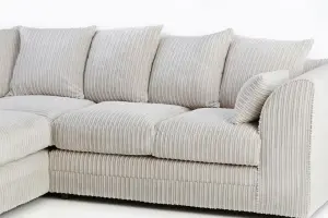 Hart Prime Cord Fabric Corner Sofa