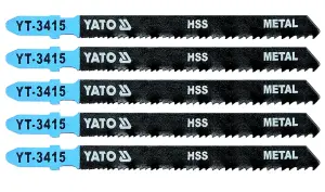 Yato professional jigsaw blades 5 pcs T fitting for aluminium & steel (YT-3415)