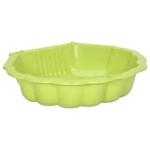 Berkfield Sandpits 2 pcs Green 77x87x21cm Plastic