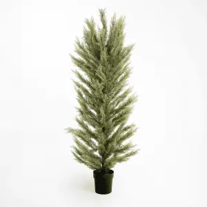 Blooming Artificial - Faux Conifer Tree - Outdoor Cedar Topiary Garden Plant