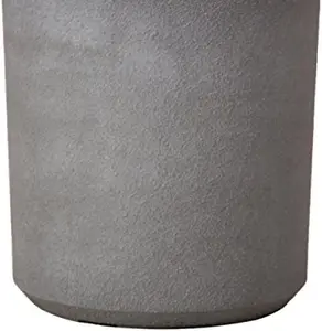 Primrose Volcanic Grey Cylinder Round Outdoor Plant Pot Planter 43cm