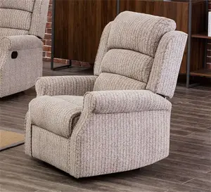 Lainey Upholstered Recliner Fernleaf Upholstery Colour: Natural