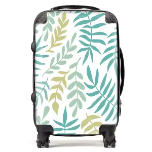 Multicolor Leafs And Branches Suitcase - Cabin