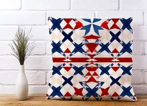 American Flag Abstract Pattern Cushions 60cm x 60cm