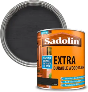 Sadolin Extra Durable Woodstain Advanced UV Protection Ebony750ml