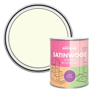 Rust-Oleum Shortbread Satinwood Interior Paint 750ml