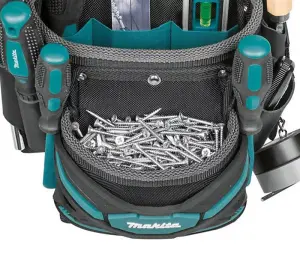 Makita E-15229 3 Pouch Super Heavyweight Duty Tool Belt Set + Strap Loop System