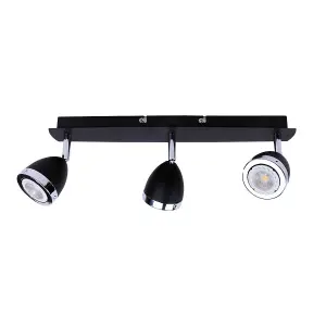 Luminosa Calasa Modern 3 Light Ceiling Spotlight Bar, GU10