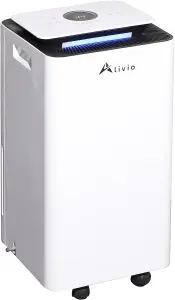 Alivio Dehumidifier for Home 10L, Drying Clothes with Auto-Off & 3 Speed Settings