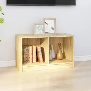 Berkfield TV Cabinet 70x33x42 cm Solid Pinewood