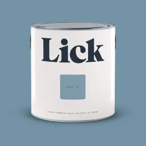 Lick Blue 18 Eggshell Emulsion paint, 2.5L