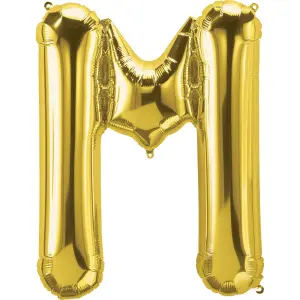 Realmax M Foil Balloon Gold (One Size)