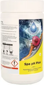 BLUE SPARKLE 1 Kg pH Plus Increase pH Level Water Quality Improver for All Hot Tubs and Swimming Pools