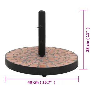 Alcester 13.9kg Cast Iron Free Standing Umbrella Base