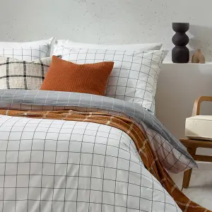 Yard Howarth Check Reversible Duvet Cover Set